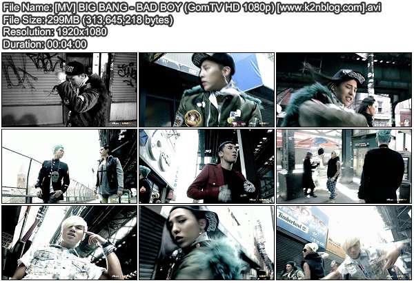 [MV] Big Bang - Bad Boy (GomTV Full HD 1080p)