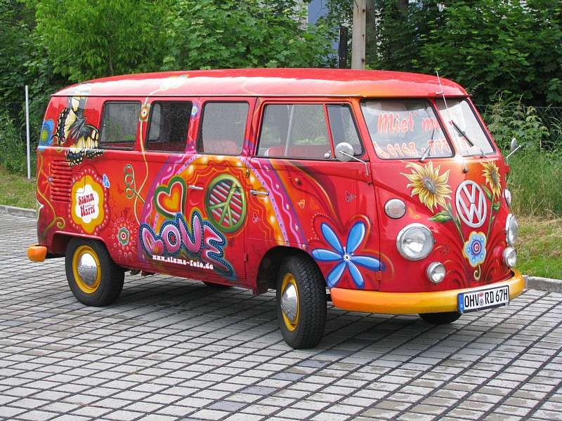 Volkswagen Transporter T1 Bulli Hippiebus